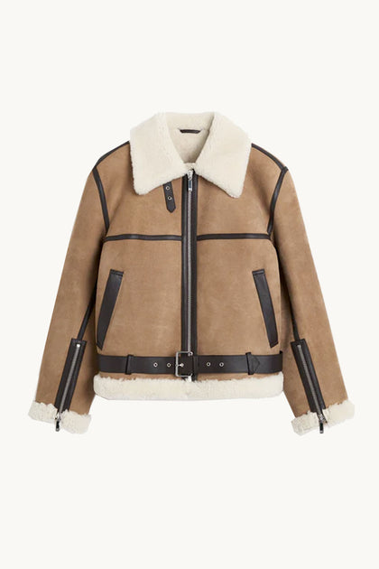 The Cortina Shearling Aviator Vest