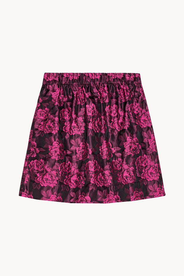 Botanical Jacquard Mini Skirt