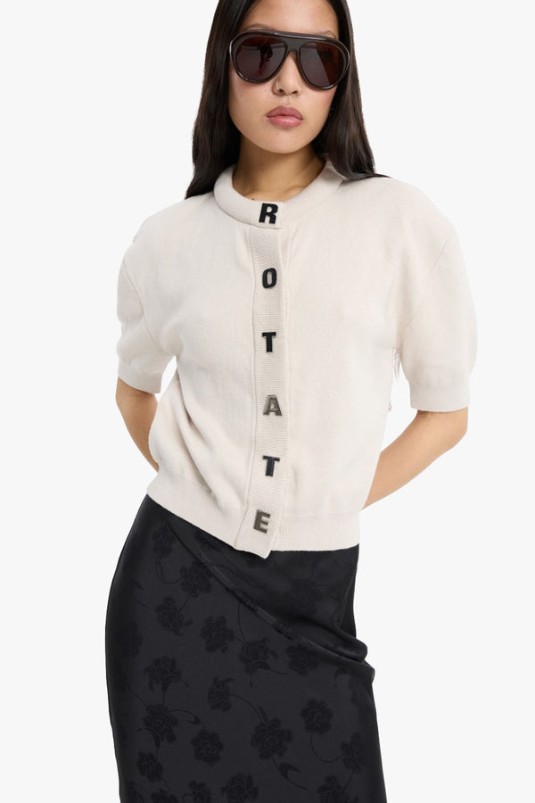 Firm Knit SS Cardigan