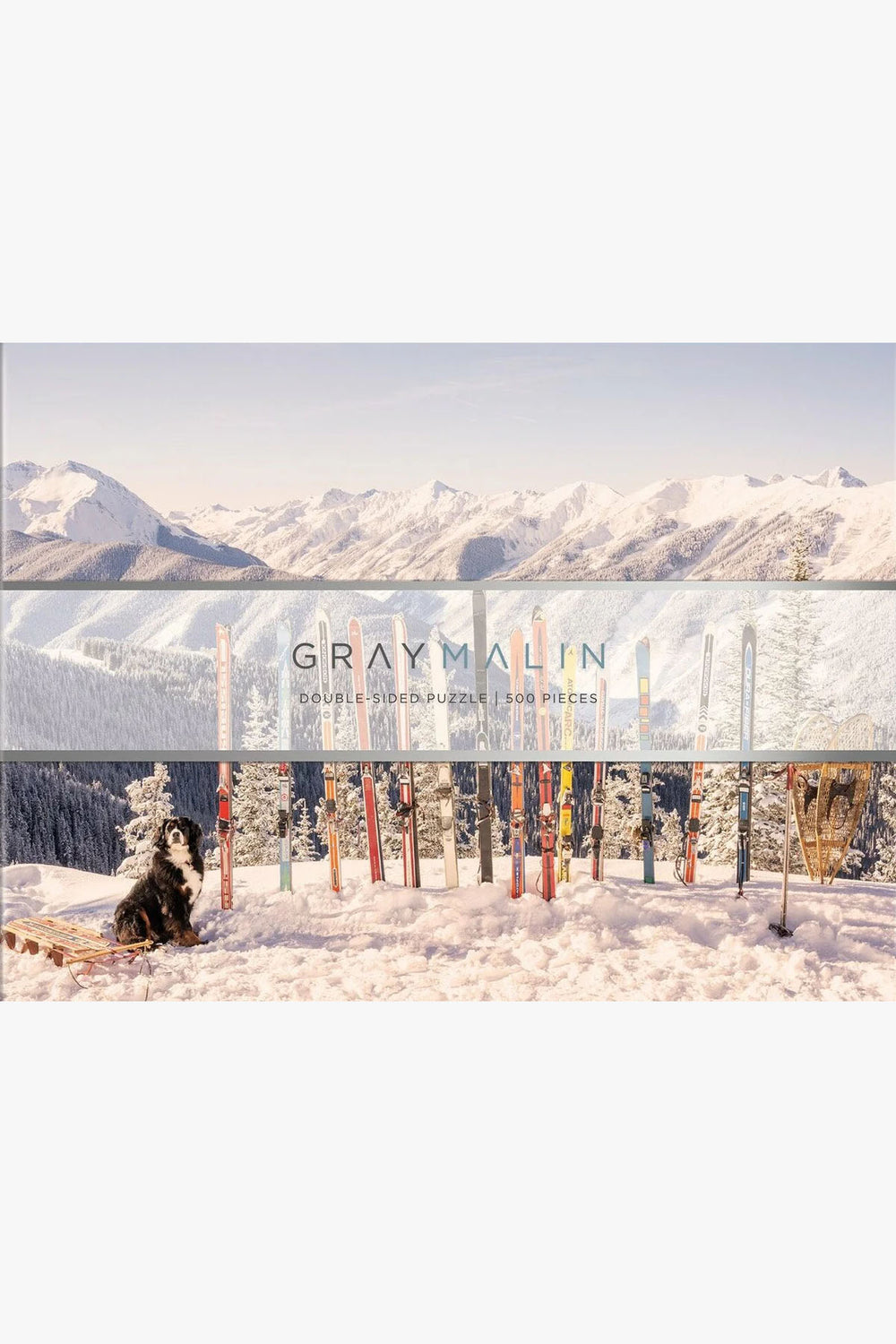 Gray Malin The Winter Holiday 2-Sided 500 Piece Puzzle