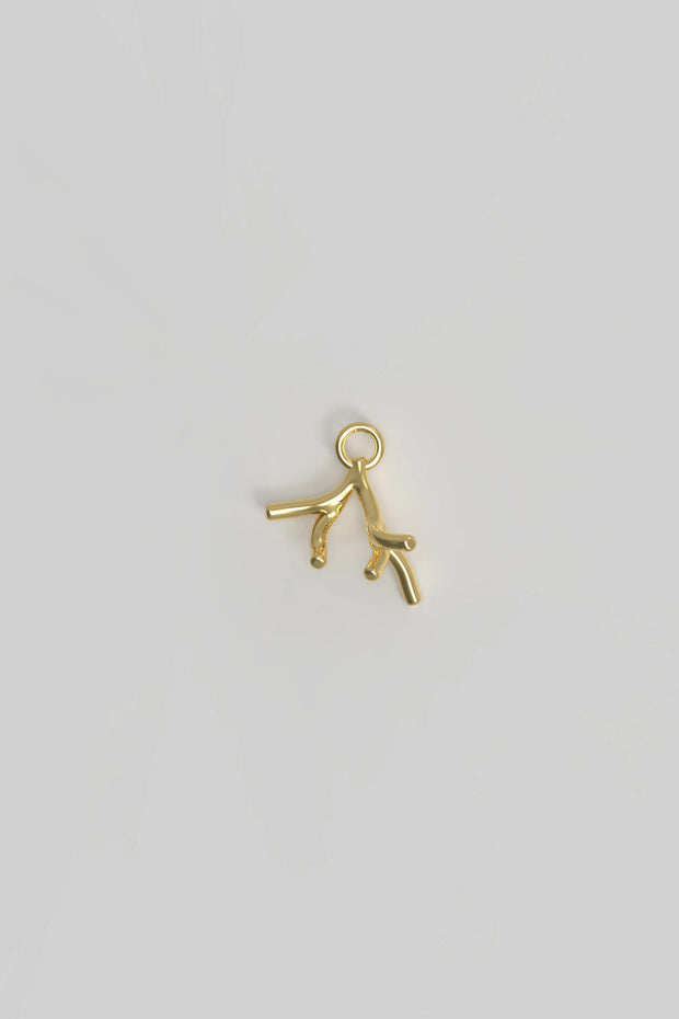 Coral Charm Gold plated