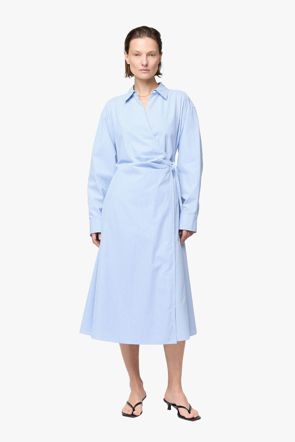 Wrap Shirt Dress