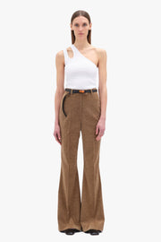 High Waist Flared Pants