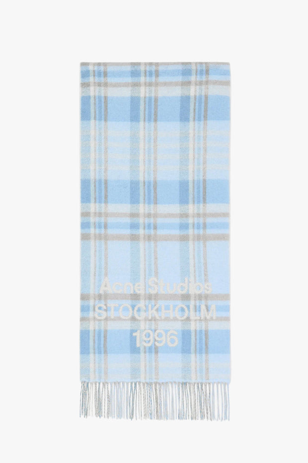 Check Logo Scarf
