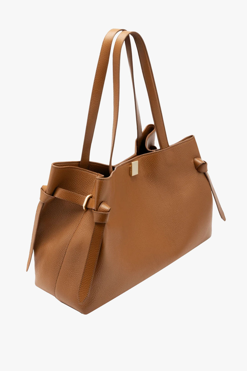 Gyoza Tote Pebble Grain Leather