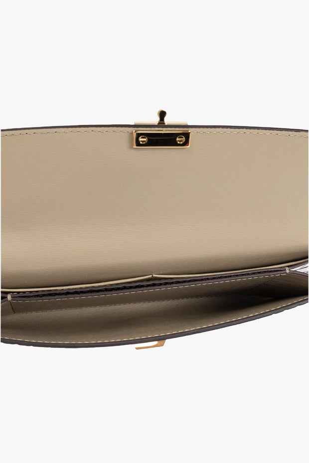T-Lock Croco-Embossed