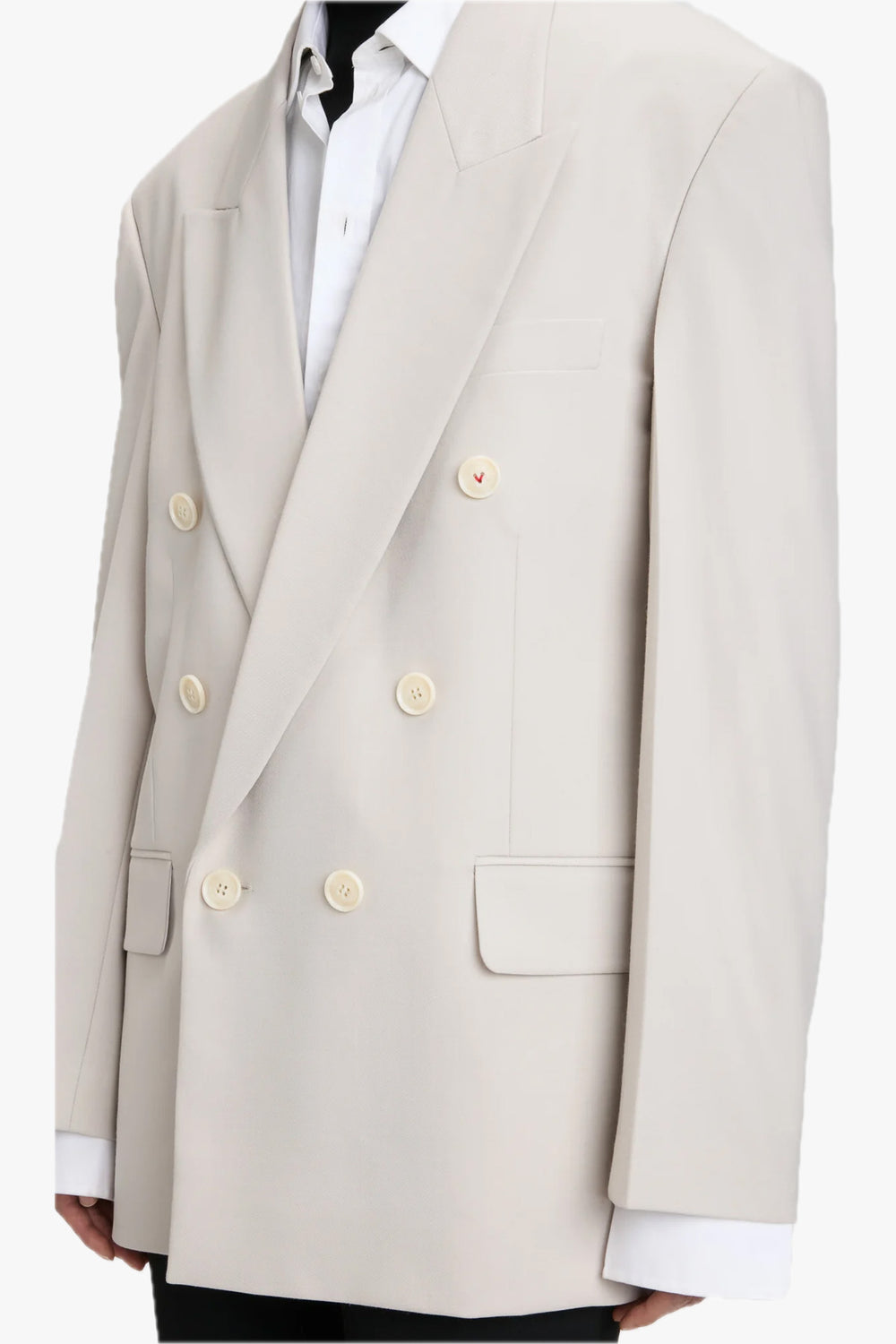 Relaxed Double Breasted Jacket