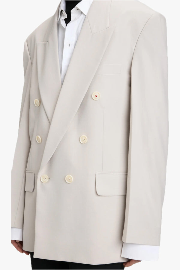 Relaxed Double Breasted Jacket