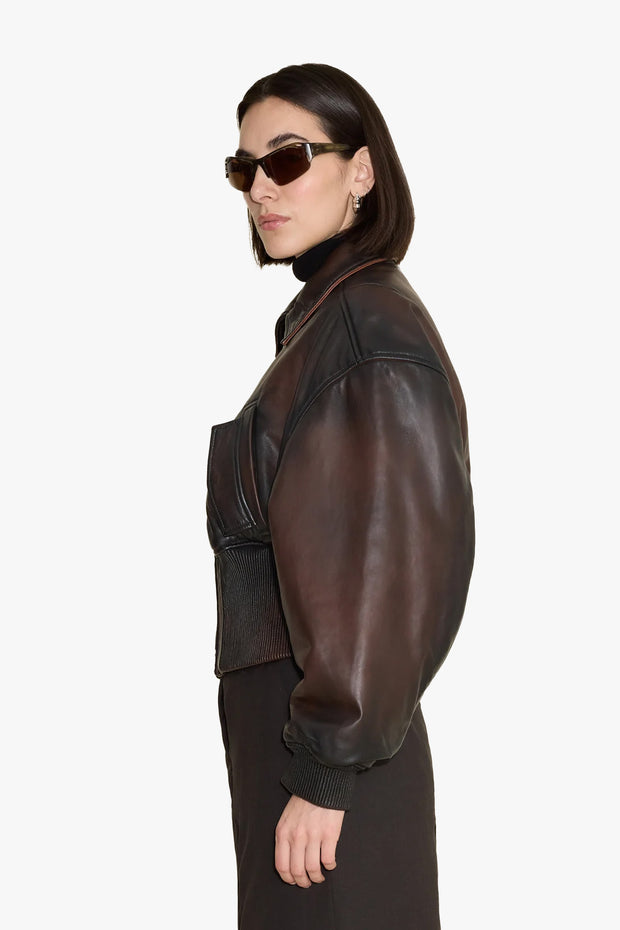 Saphra Leather Jacket