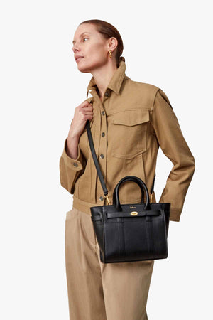 Mulberry Small Zipped Bayswater Sml Classic Grain