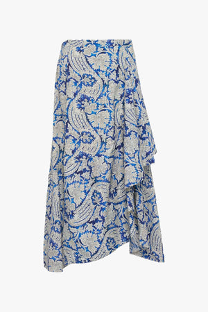 Sabina Faux Wrap Skirt