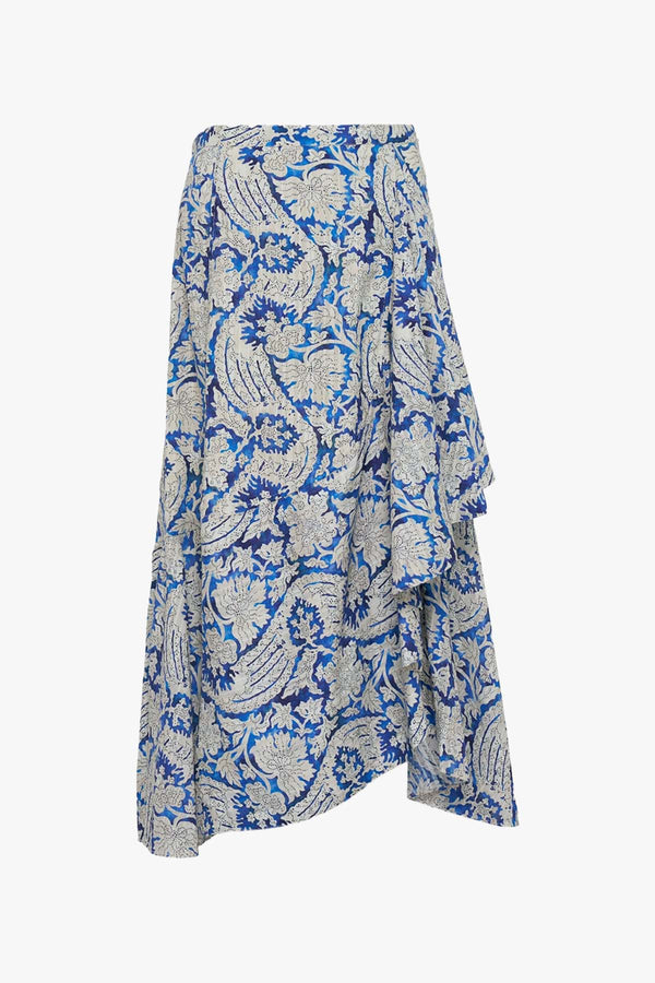 Sabina Faux Wrap Skirt