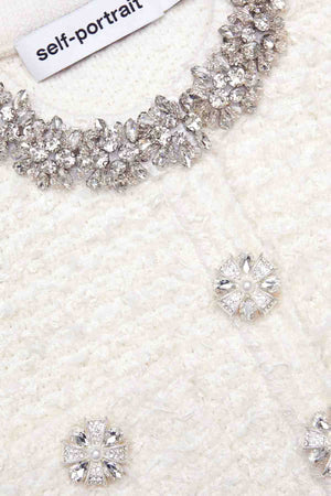 Textured knit cardigan