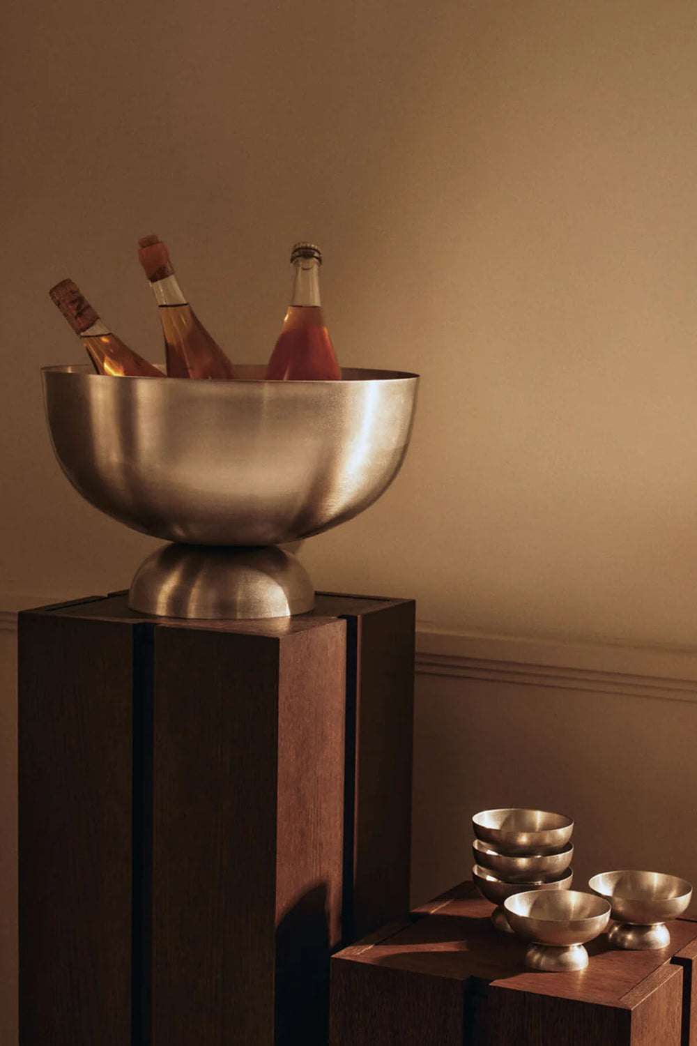 Tumbled Champagne Cooler - 38