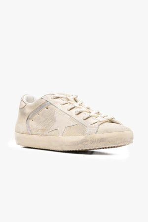 Super Star Suede Upper Toe And Togue Laminated Leather Heel Suede Star