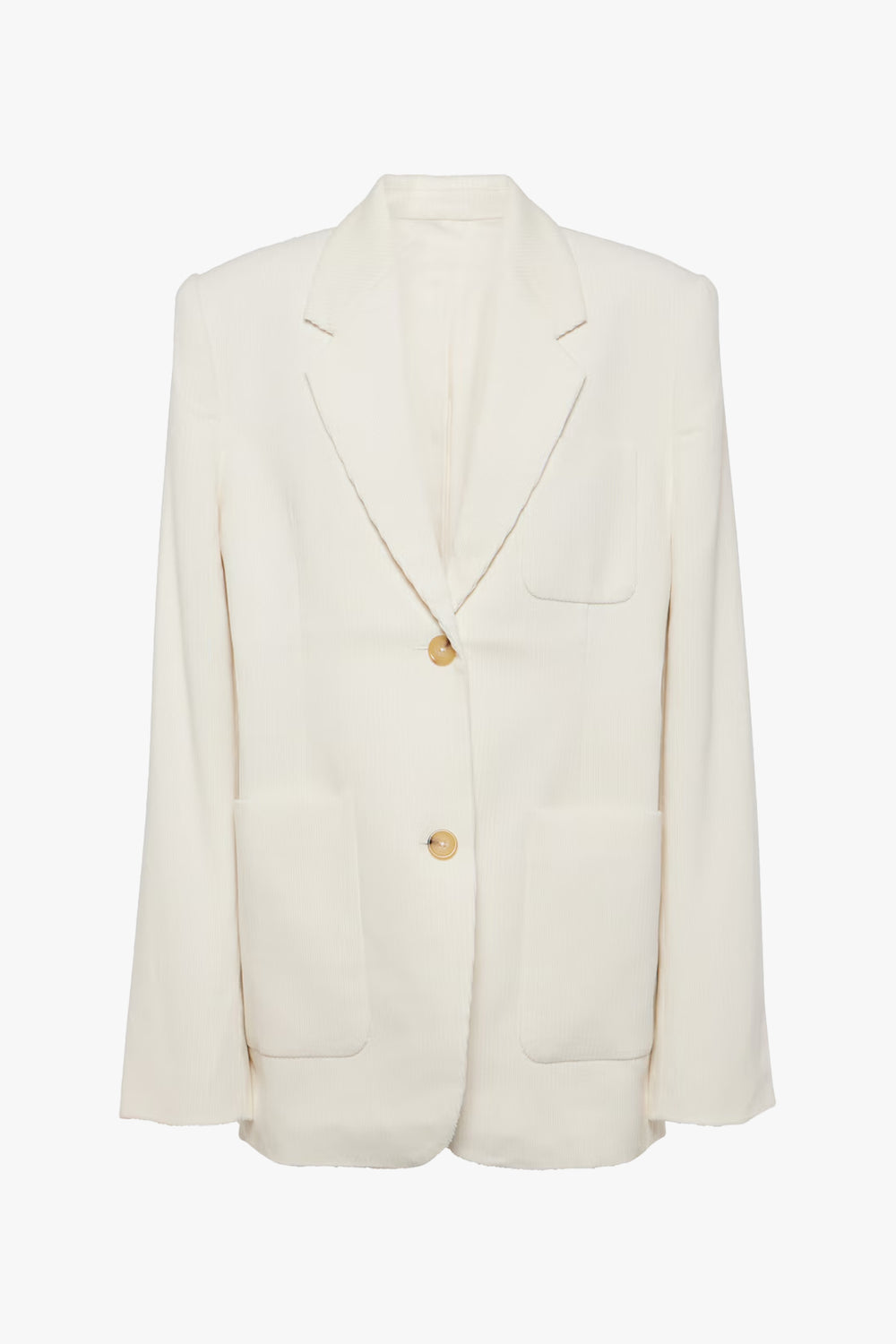 Silk Cotton Cord Blazer
