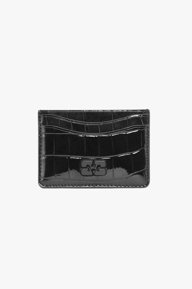 Bou Card Holder Patent Croco