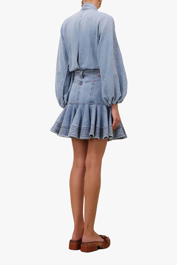 Indra Denim Mini Skirt