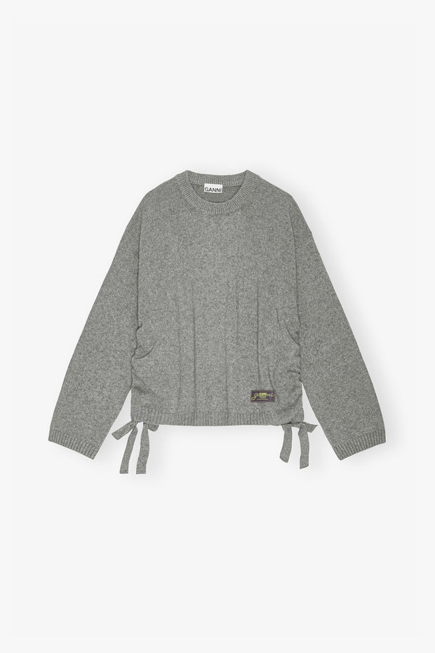 Future Wool Mix Oversized O-neck