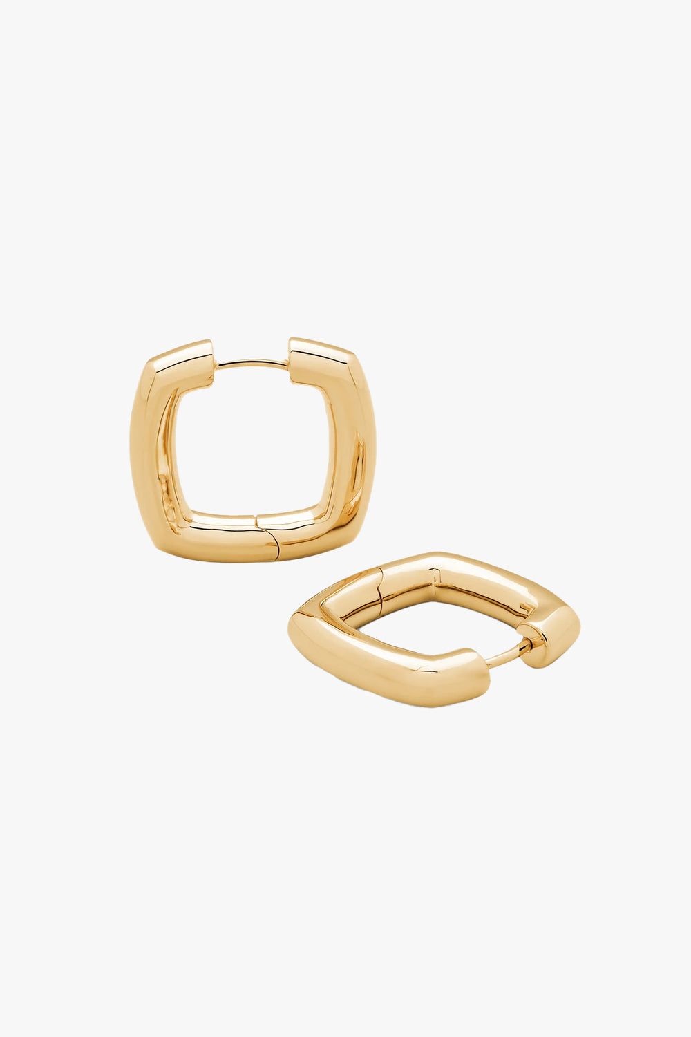 Frame Hoops Medium Gold