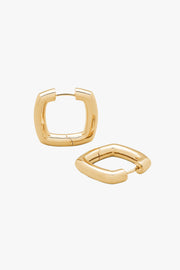 Frame Hoops Medium Gold