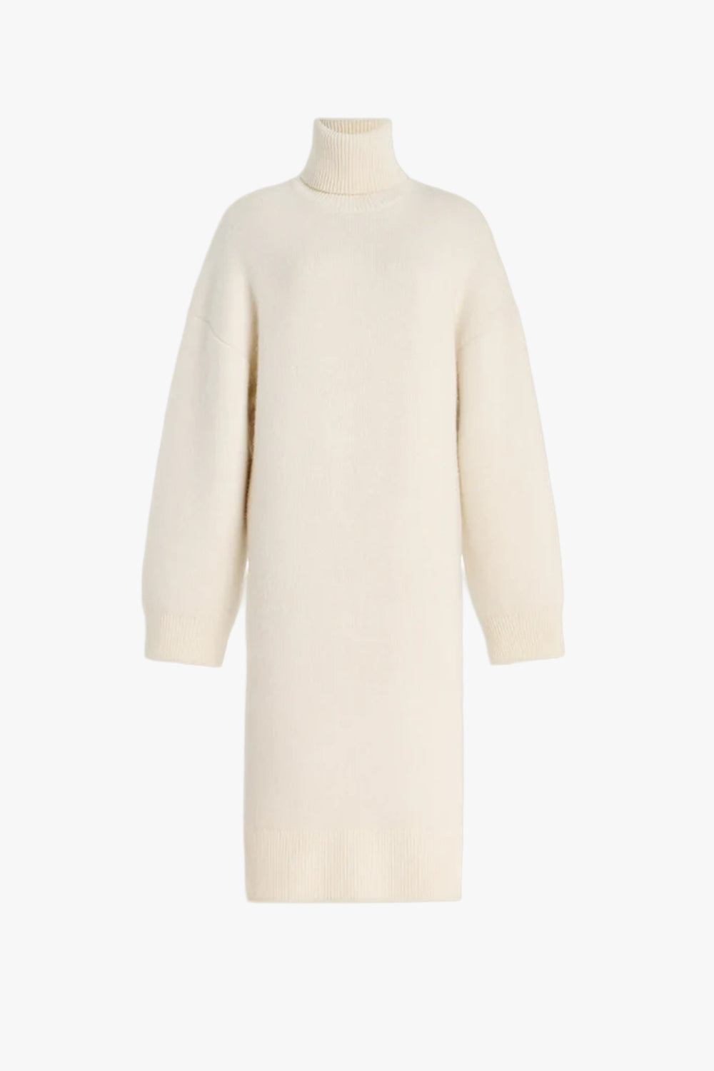 Wide Turtleneck Dress