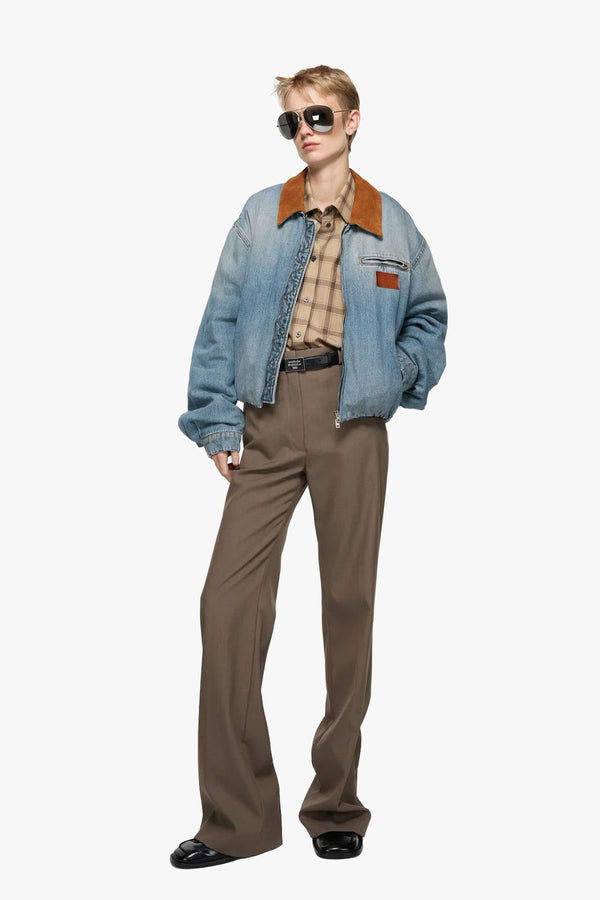 Cropped Denim Jacket