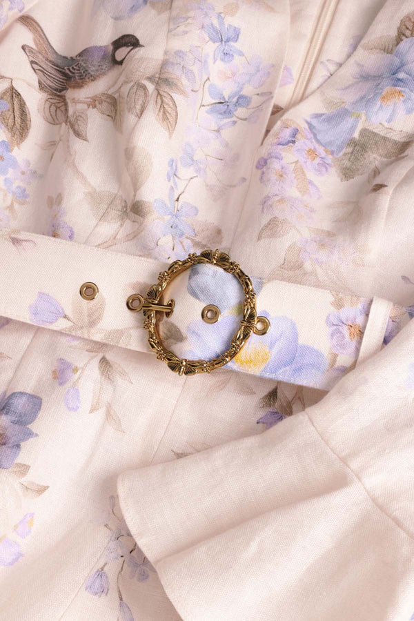 Luna Plunge Mini Dress