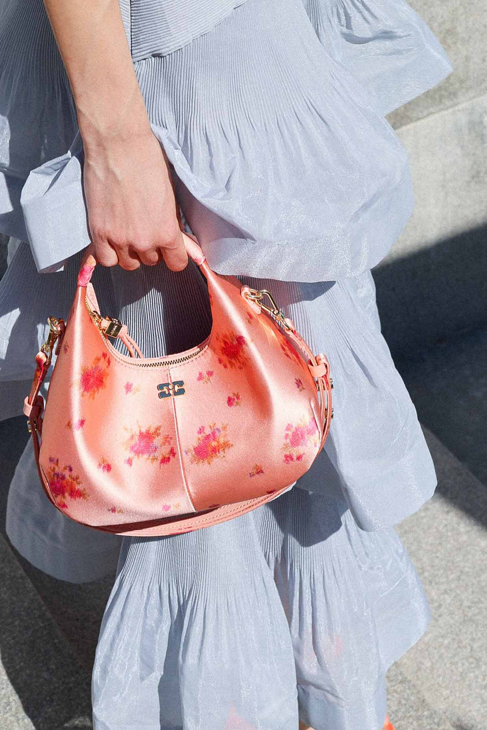 Hobo Mini Printed Satin