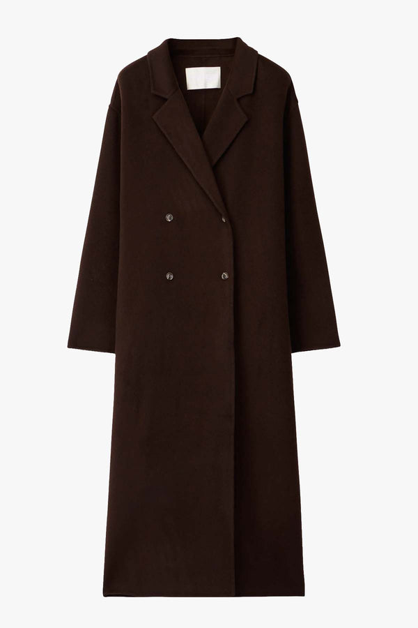 Double Wool Lounge Coat
