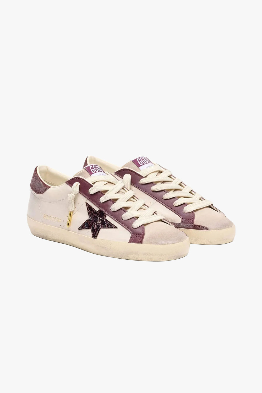Super Star Suede Toe And Heel Nappa Upper Cocco Printed Star