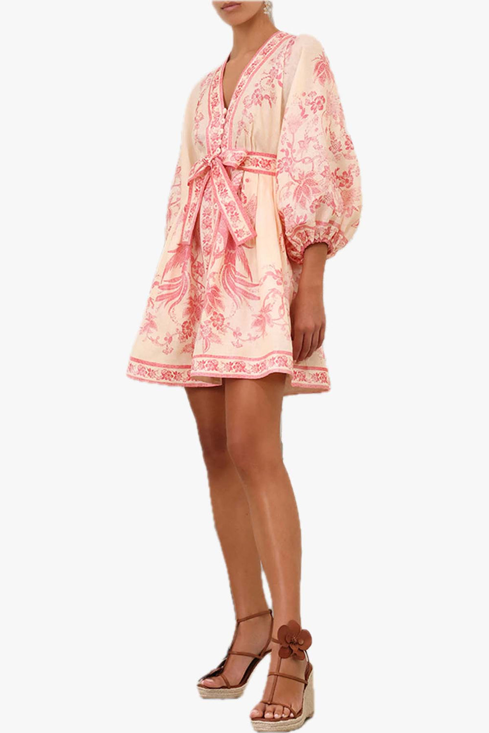 Lucky Plunge Mini Dress