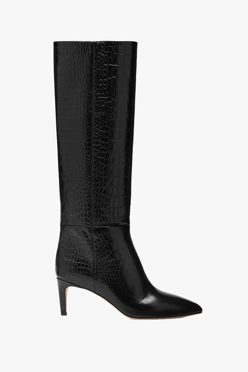 Embossed Croco Stiletto Boot 60