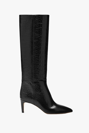 Embossed Croco Stiletto Boot 60