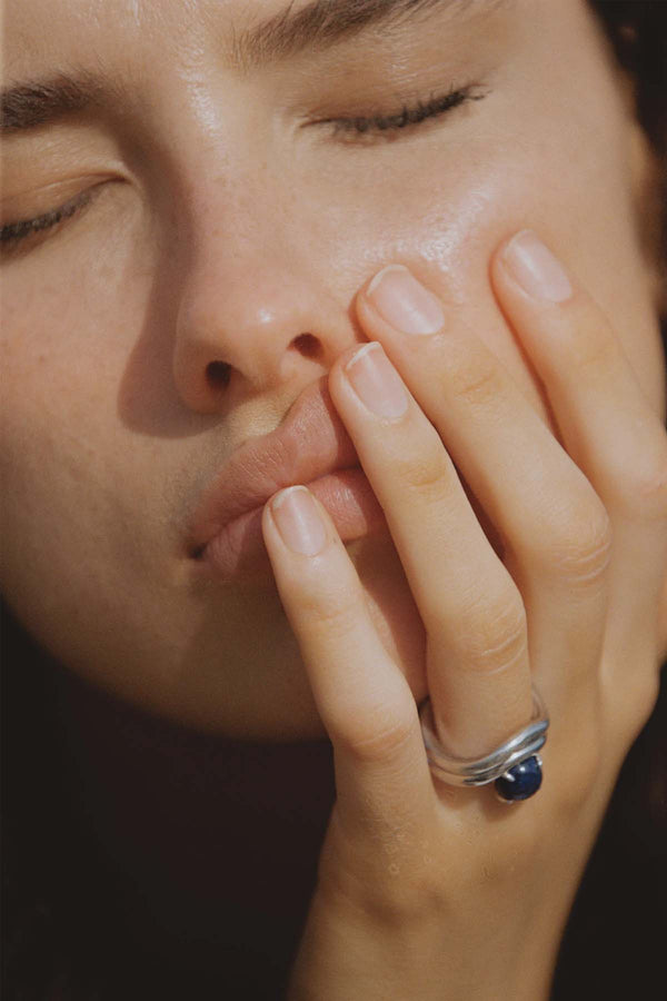 Band Ring I Lapis Silver