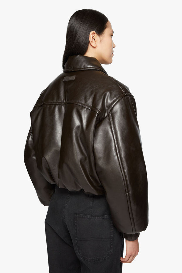 Coated Bomber Jacket