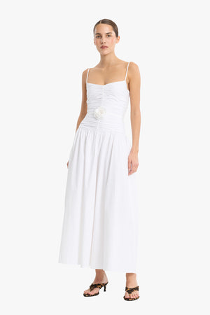 Ruched Midi Dress