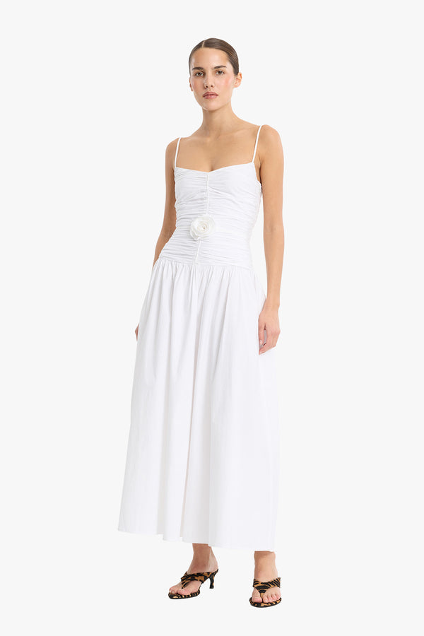 Ruched Midi Dress
