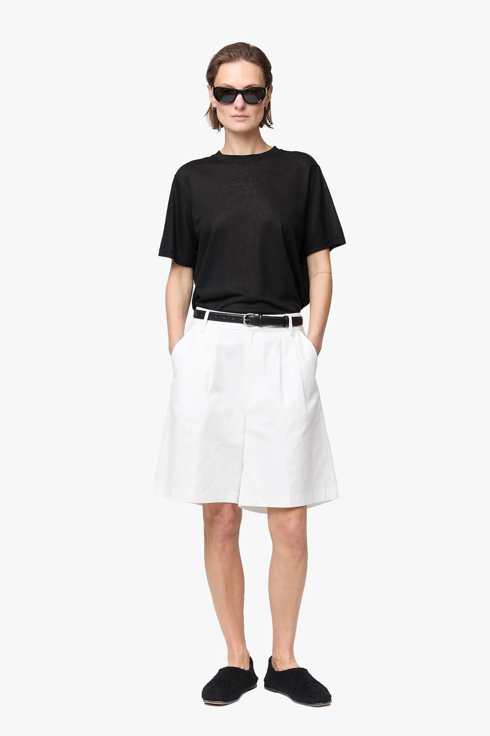 Poet Pleat Shorts
