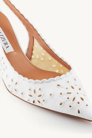 Broderie Bow Tie Pump 50