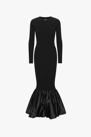 Knit Maxi Cutout Dress