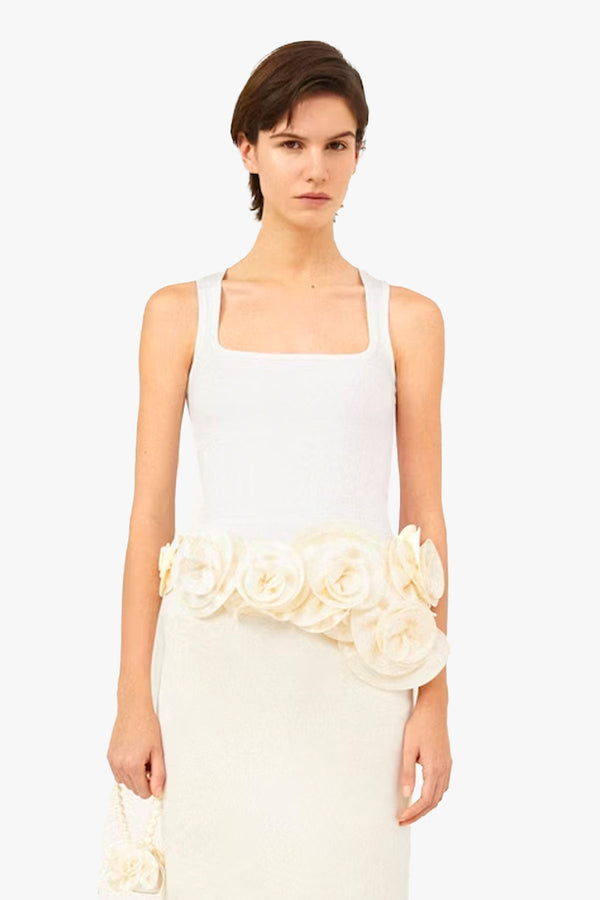 Square Neck Tank Top 01