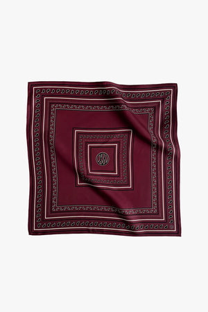 Paisley Silk Scarf 50x50 cm