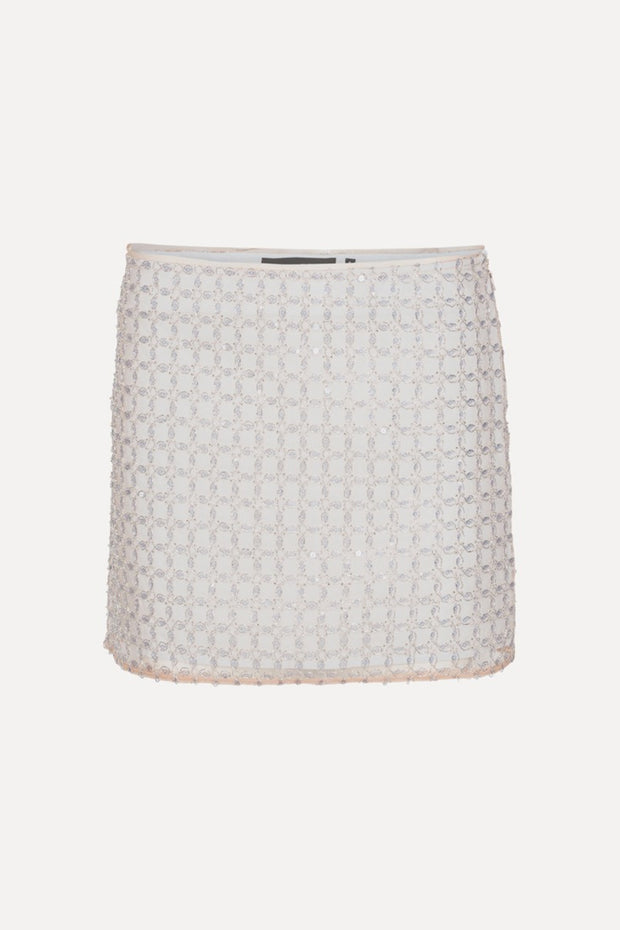 Beaded Mini Skirt