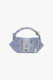 Bou Bag Mini Washed Denim Charms