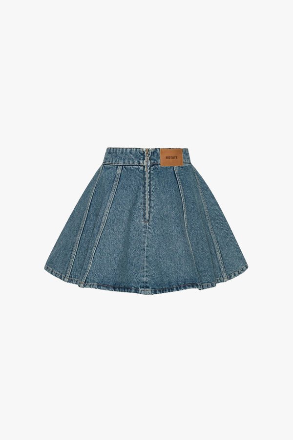 Denim Mini Skirt