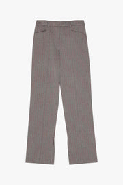 Herringbone Slim Pants