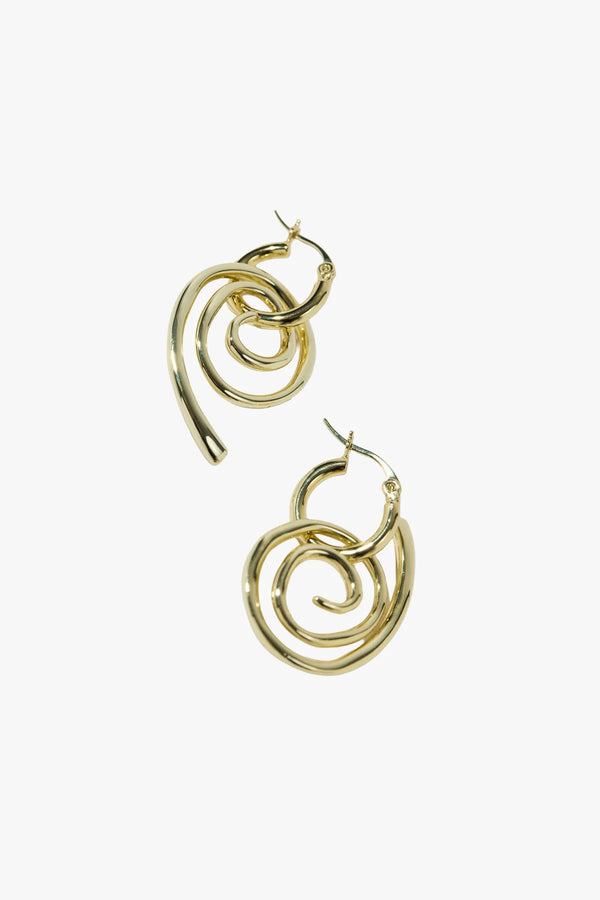 Petite dahlia hoops