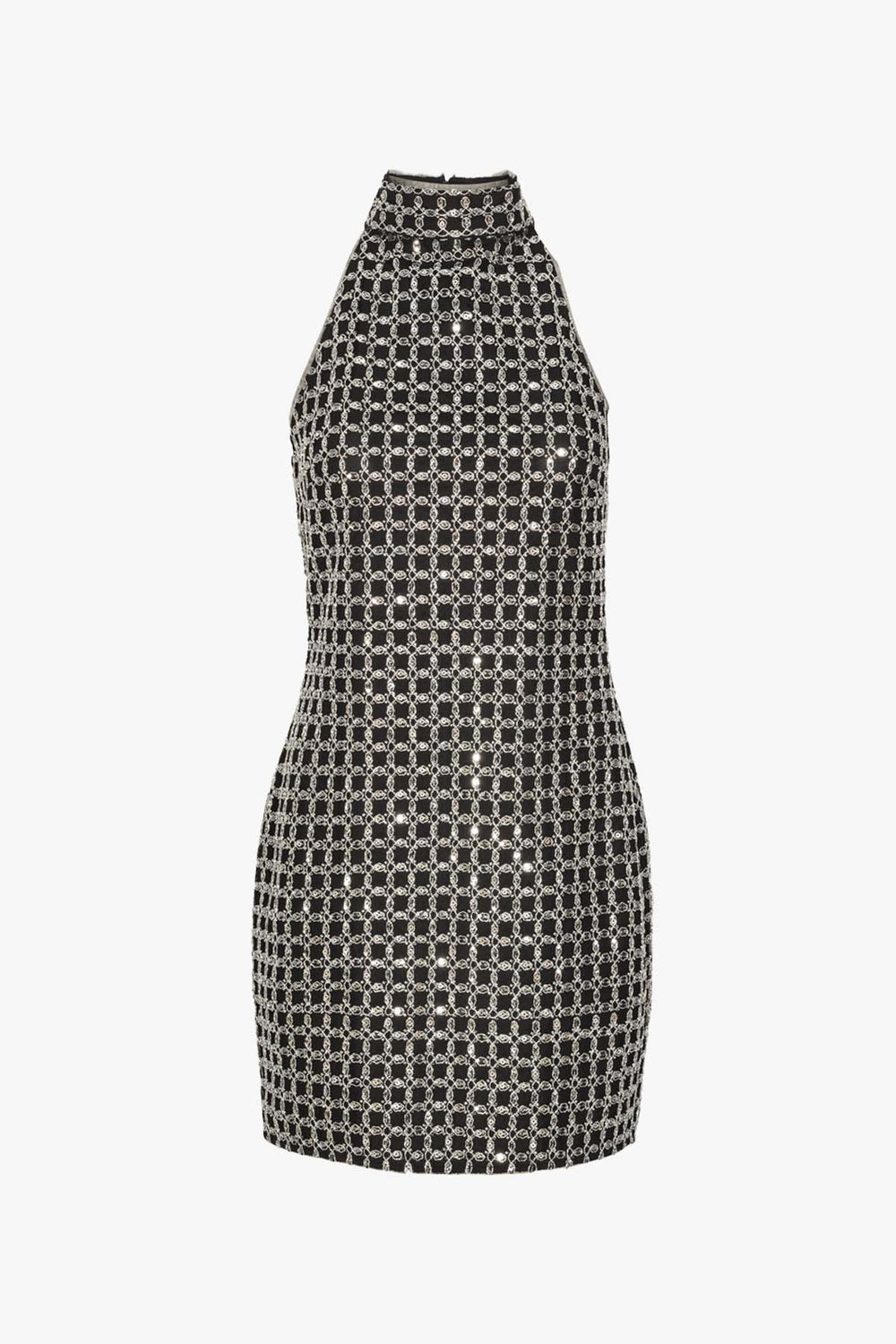 Beaded Halterneck Dress