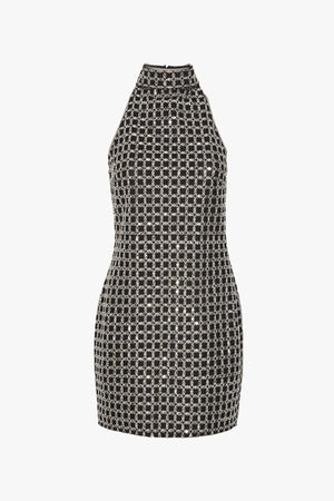 Beaded Halterneck Dress